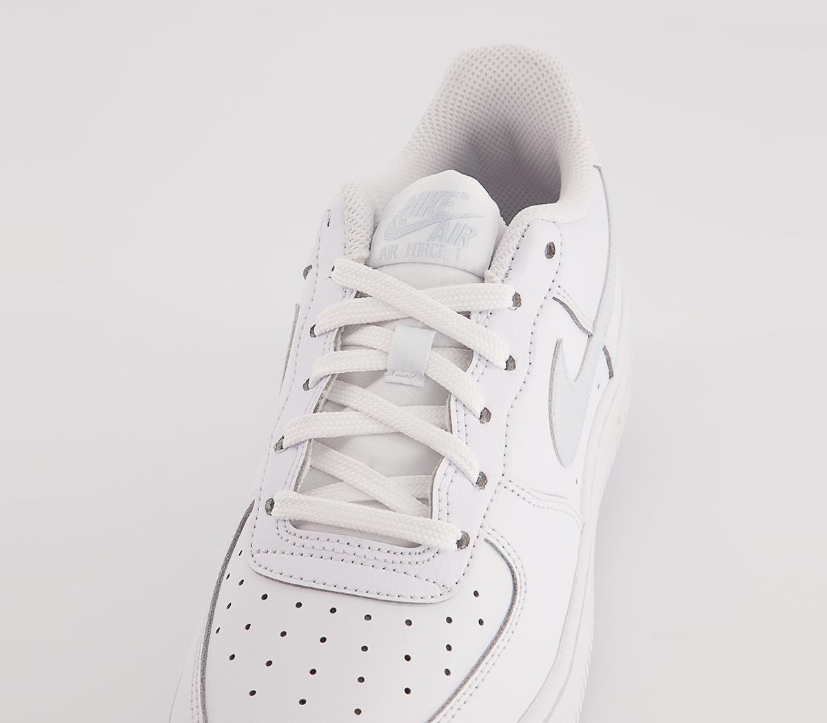 Nike Air Force 1 Junior Trainers Nike Air Force 1 Junior Trainers White Aura