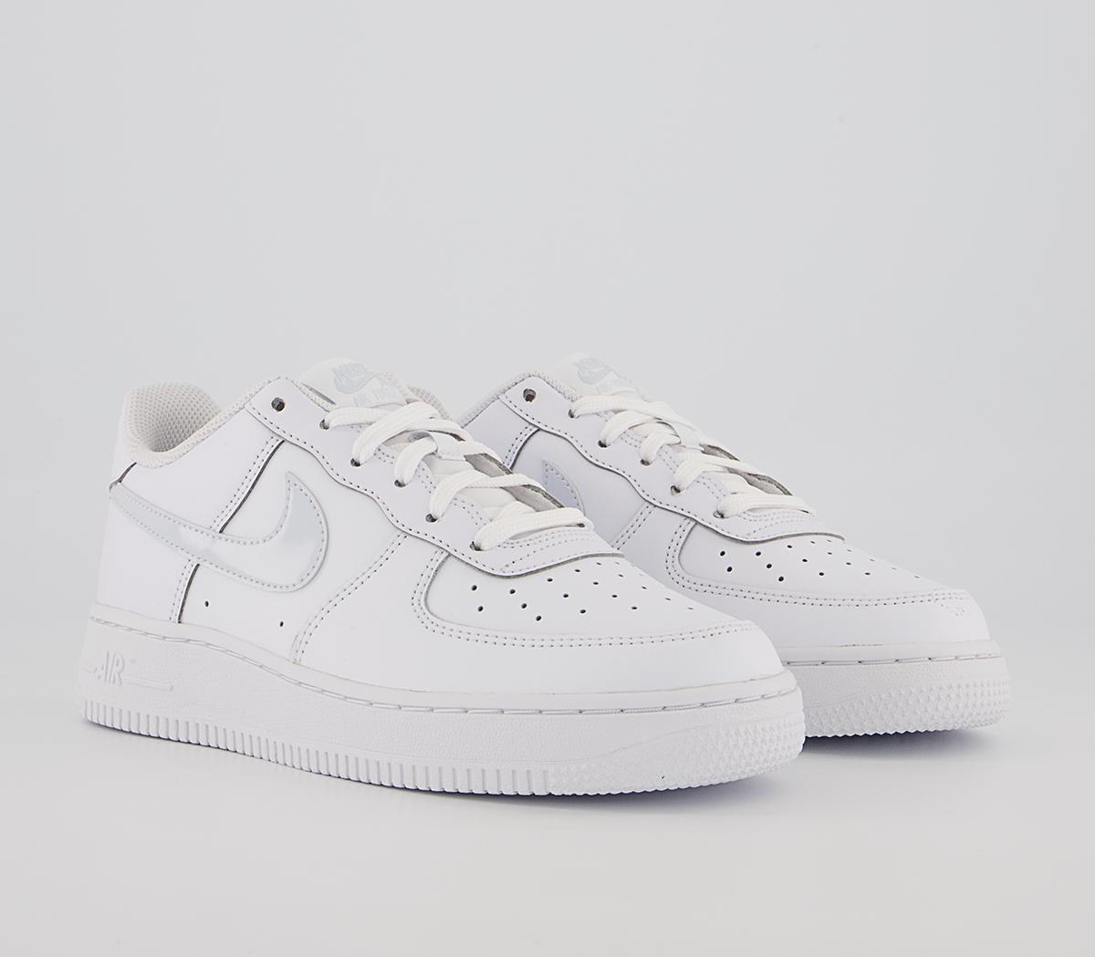 Nike Air Force 1 Junior Trainers Nike Air Force 1 Junior Trainers White Aura