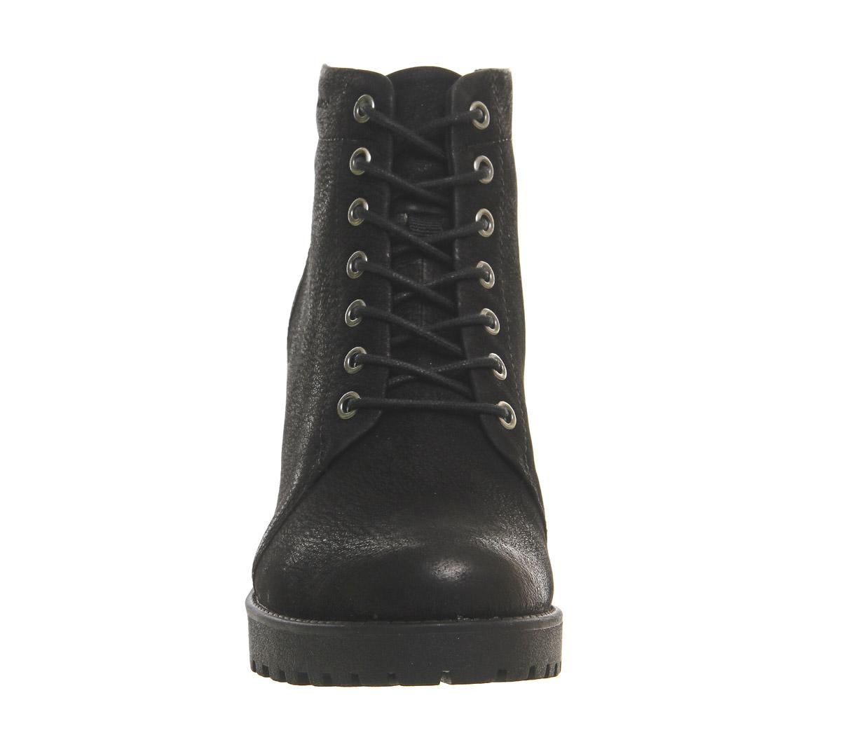 Vagabond ShoemakersGrace Lace Up BootsBlack Nubuck