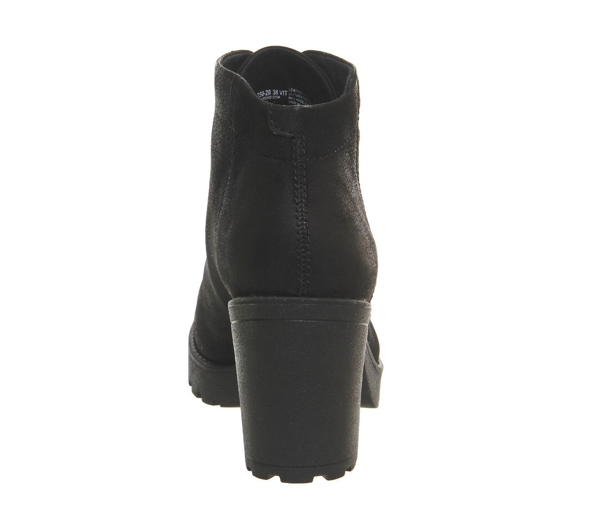 Vagabond ShoemakersGrace Lace Up BootsBlack Nubuck