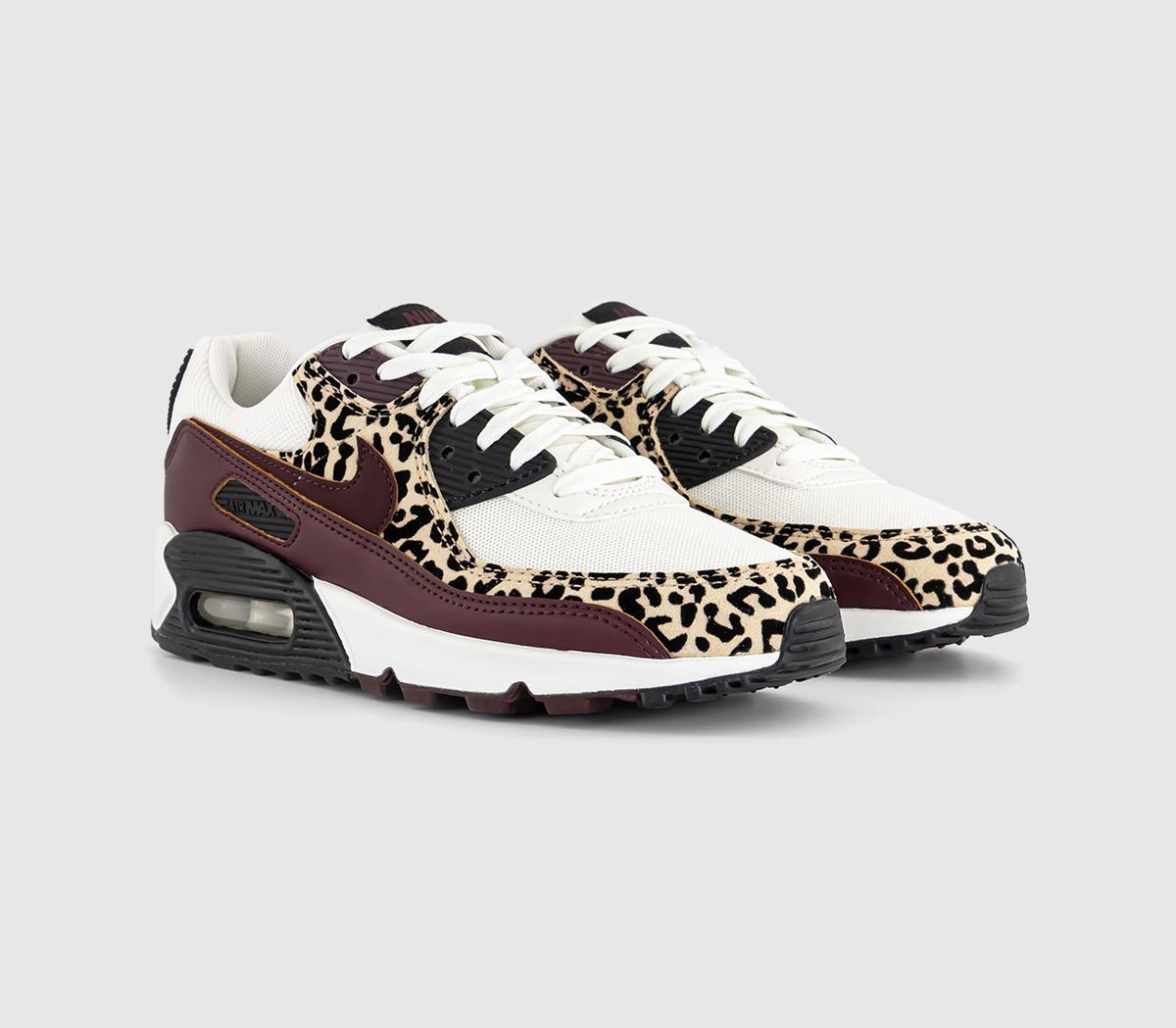 NikeAir Max 90 TrainersSail Burgundy Crush Velvet Brown