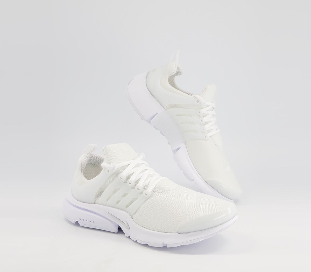 nike air presto essential triple white