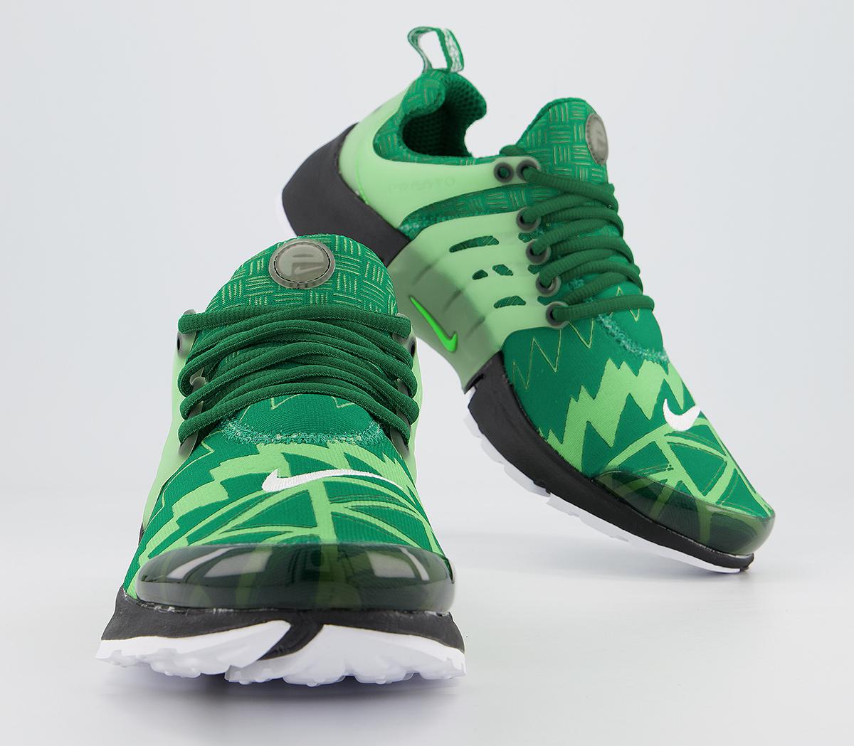 Nike Air Presto Trainers Nike Air Presto Trainers Pine Green Green Strike Black White