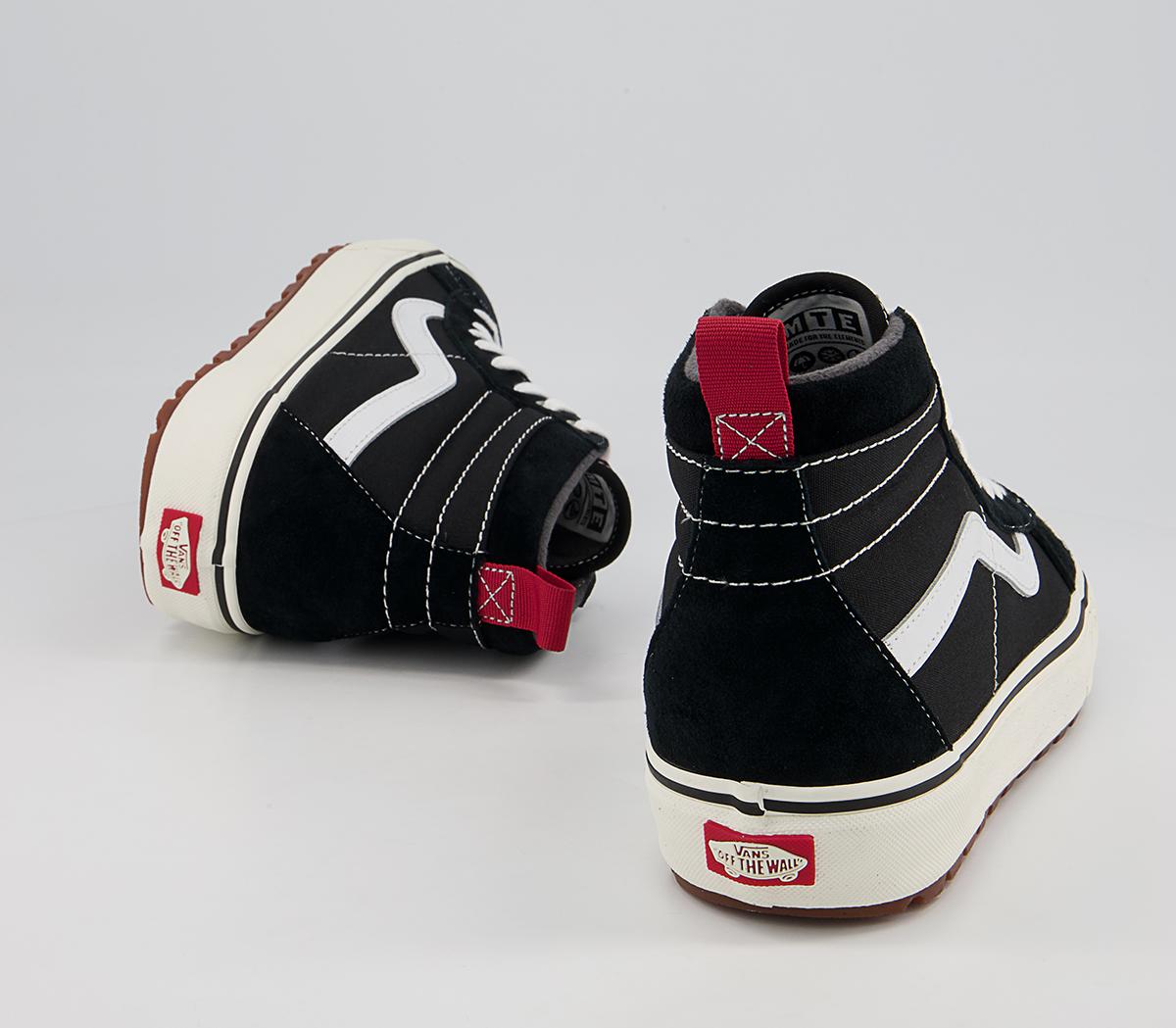 Vans Sk8 Hi MTE Trainers Vans Sk8 Hi MTE Trainers Black True White