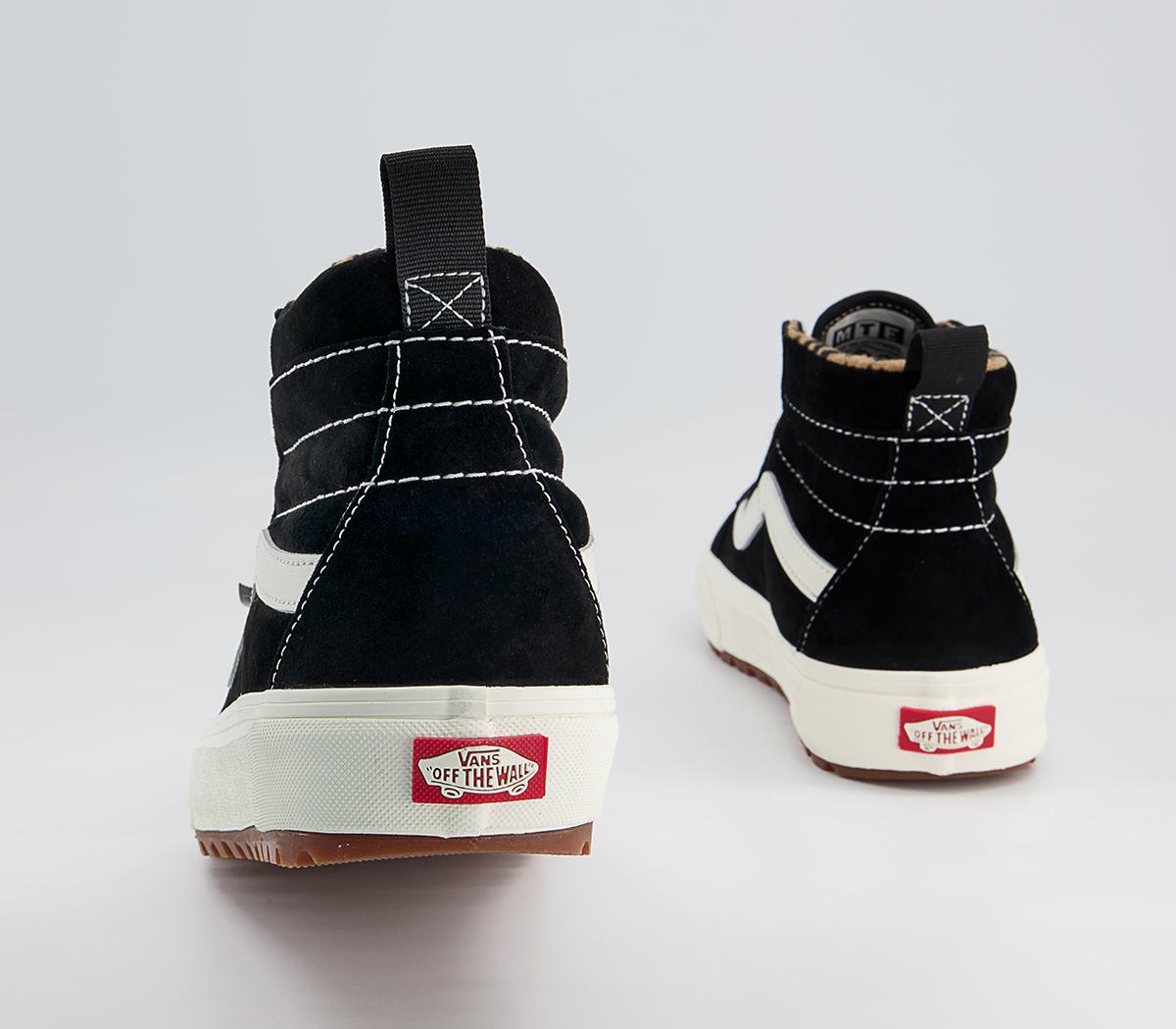 Vans Sk8 Hi MTE Trainers Vans Sk8 Hi MTE Trainers Black Suede Leopard