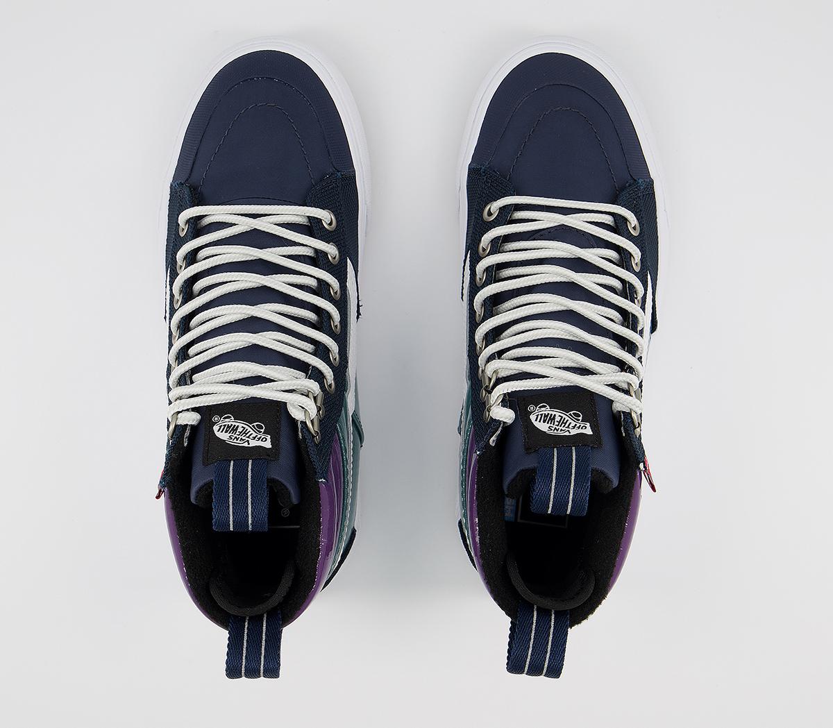 Vans Sk8 Hi Mte Trainers Vans Sk8 Hi Mte Trainers Dress Blue Jasper