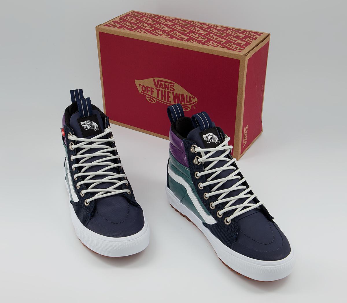 Vans Sk8 Hi Mte Trainers Vans Sk8 Hi Mte Trainers Dress Blue Jasper