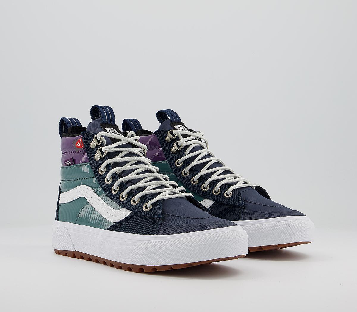 Vans Sk8 Hi Mte Trainers Vans Sk8 Hi Mte Trainers Dress Blue Jasper