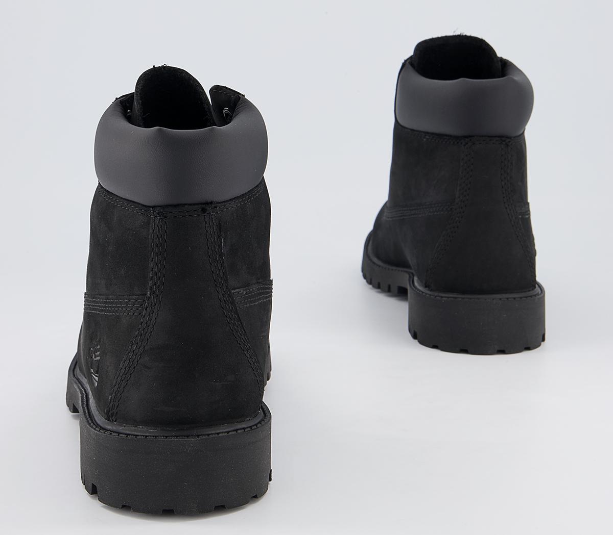 TimberlandJunior 6 Inch Premium Waterproof BootsBlack Nubuck