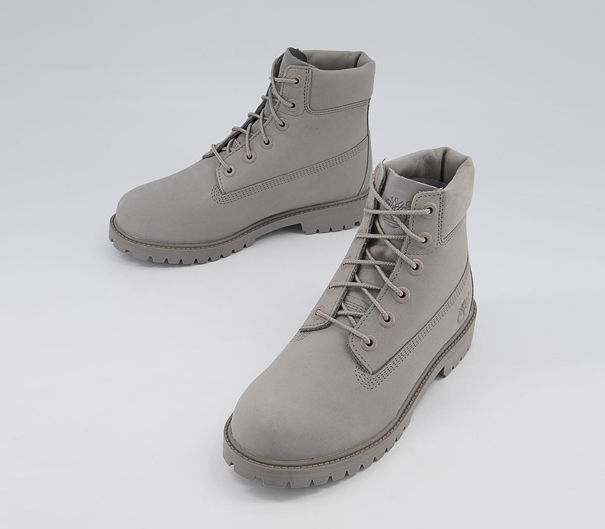 Timberland Junior 6 Premium Waterproof Boots Timberland Junior 6 Premium Waterproof Boots Medium Grey