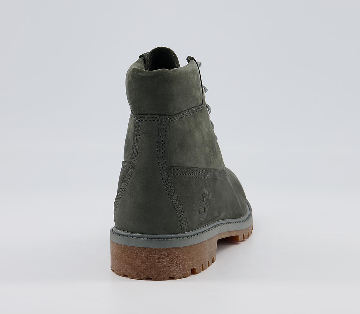 Timberland Juniors 6 Premium Waterproof Boots Timberland Juniors 6 Premium Waterproof Boots Coal