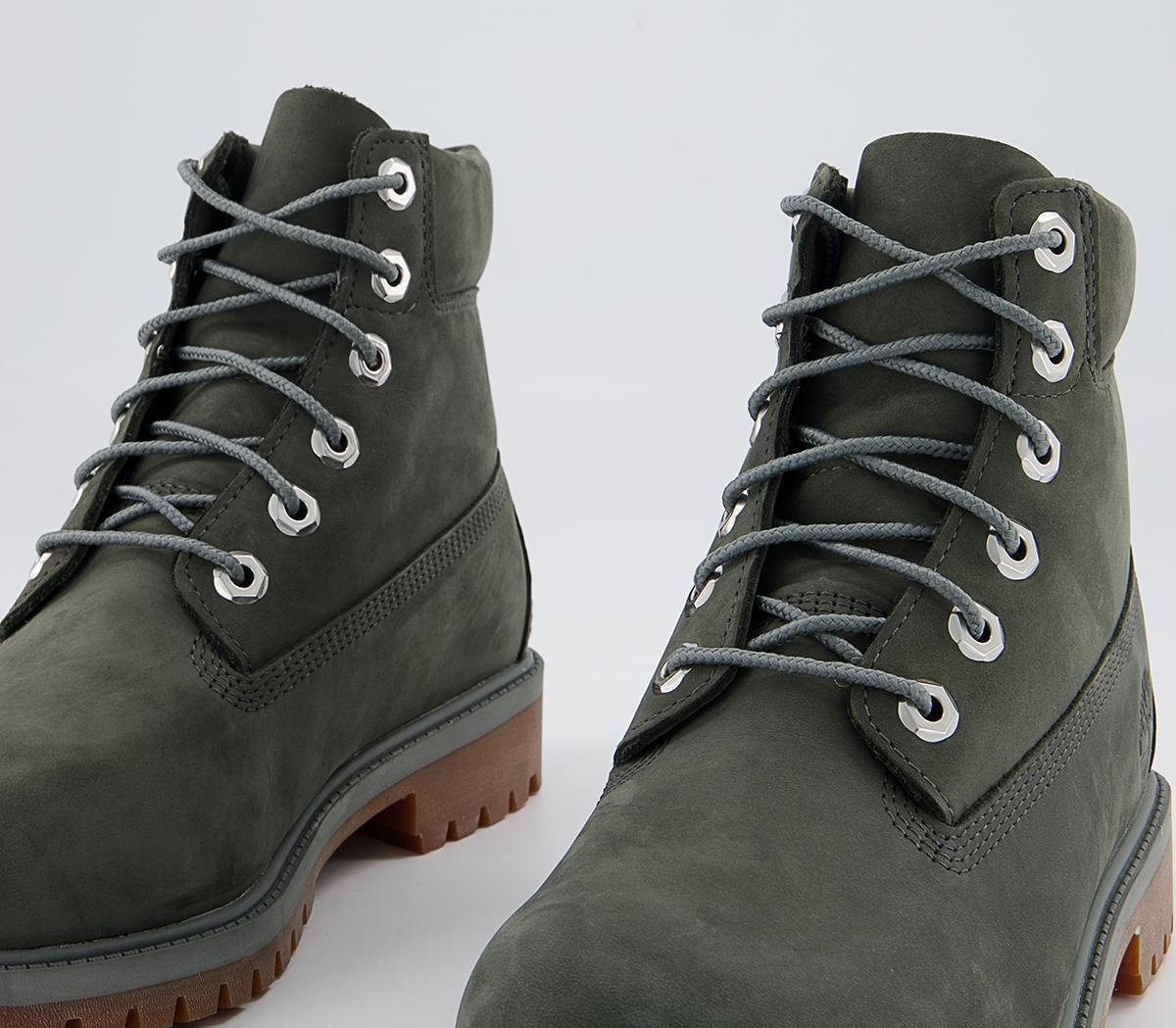 Timberland Juniors 6 Premium Waterproof Boots Timberland Juniors 6 Premium Waterproof Boots Coal