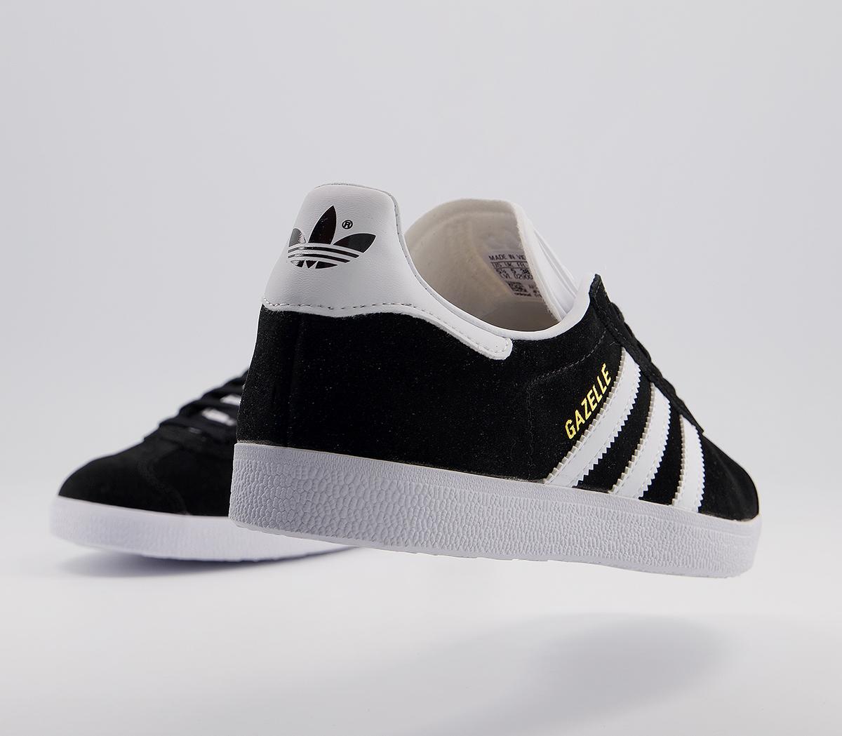 adidas Gazelle Trainers adidas Gazelle Trainers Core Black White