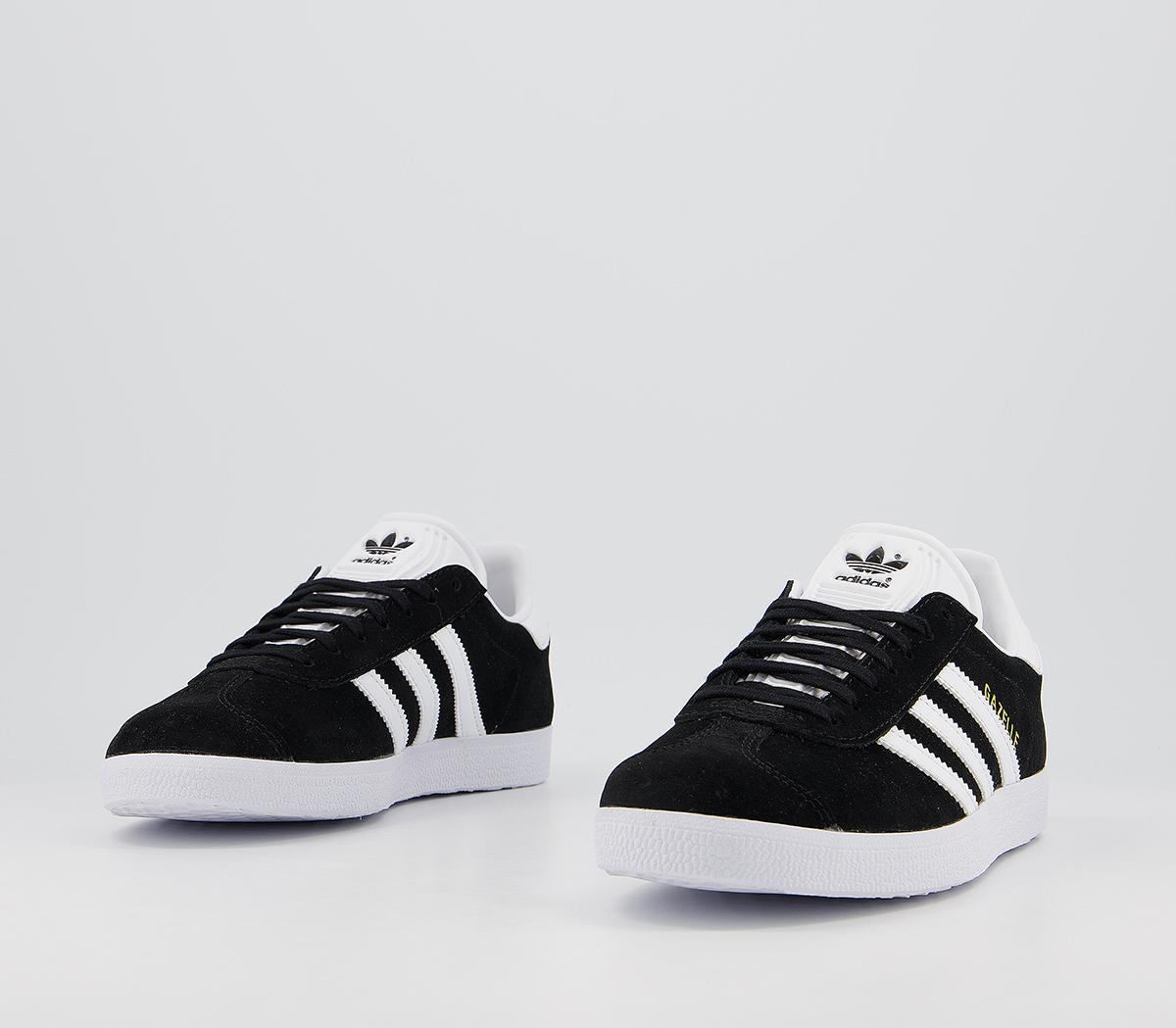 adidas Gazelle Trainers adidas Gazelle Trainers Core Black White