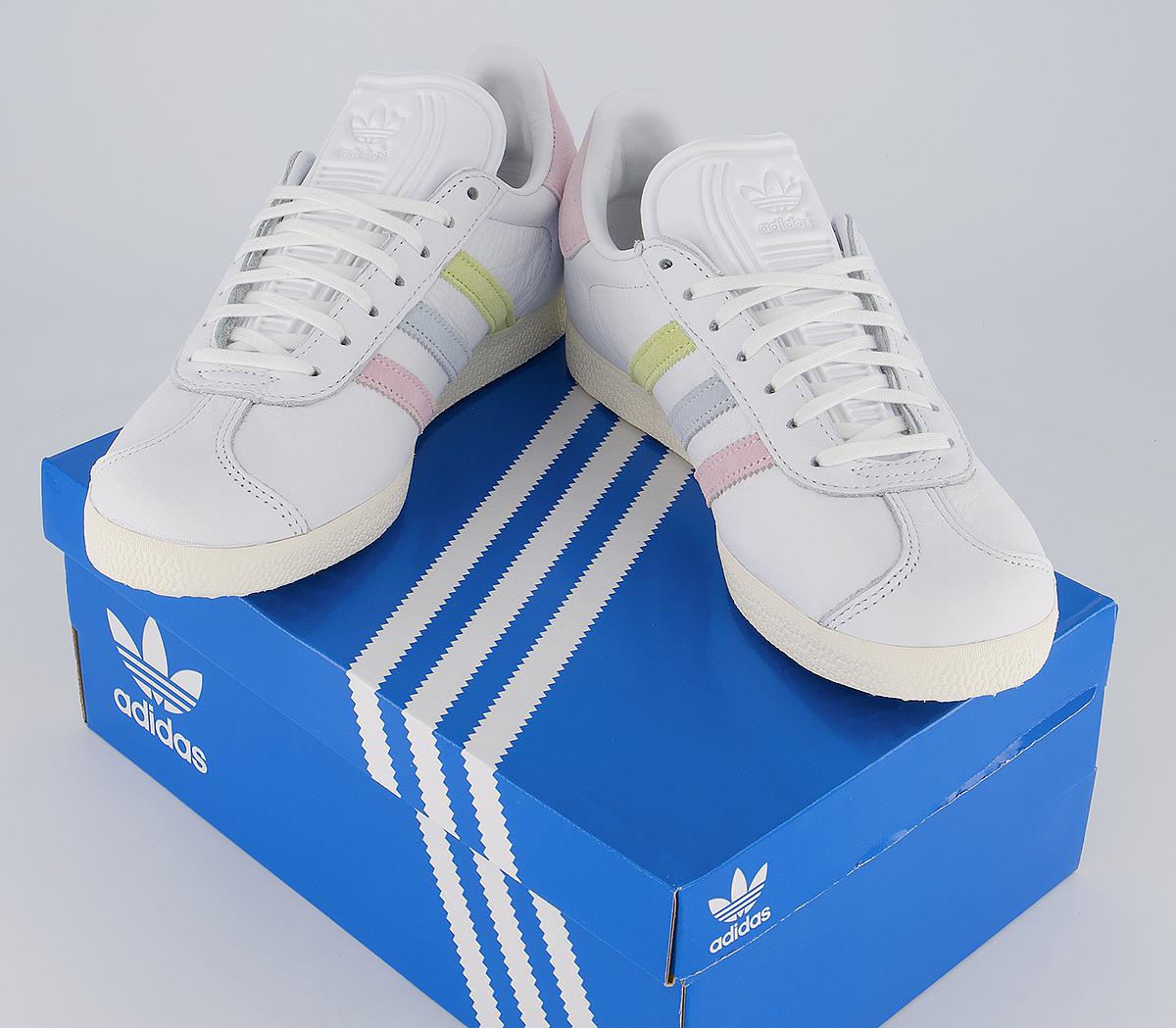 adidas Gazelle White Clear Pink Tint W11 1la Exclusive Unisex Sports