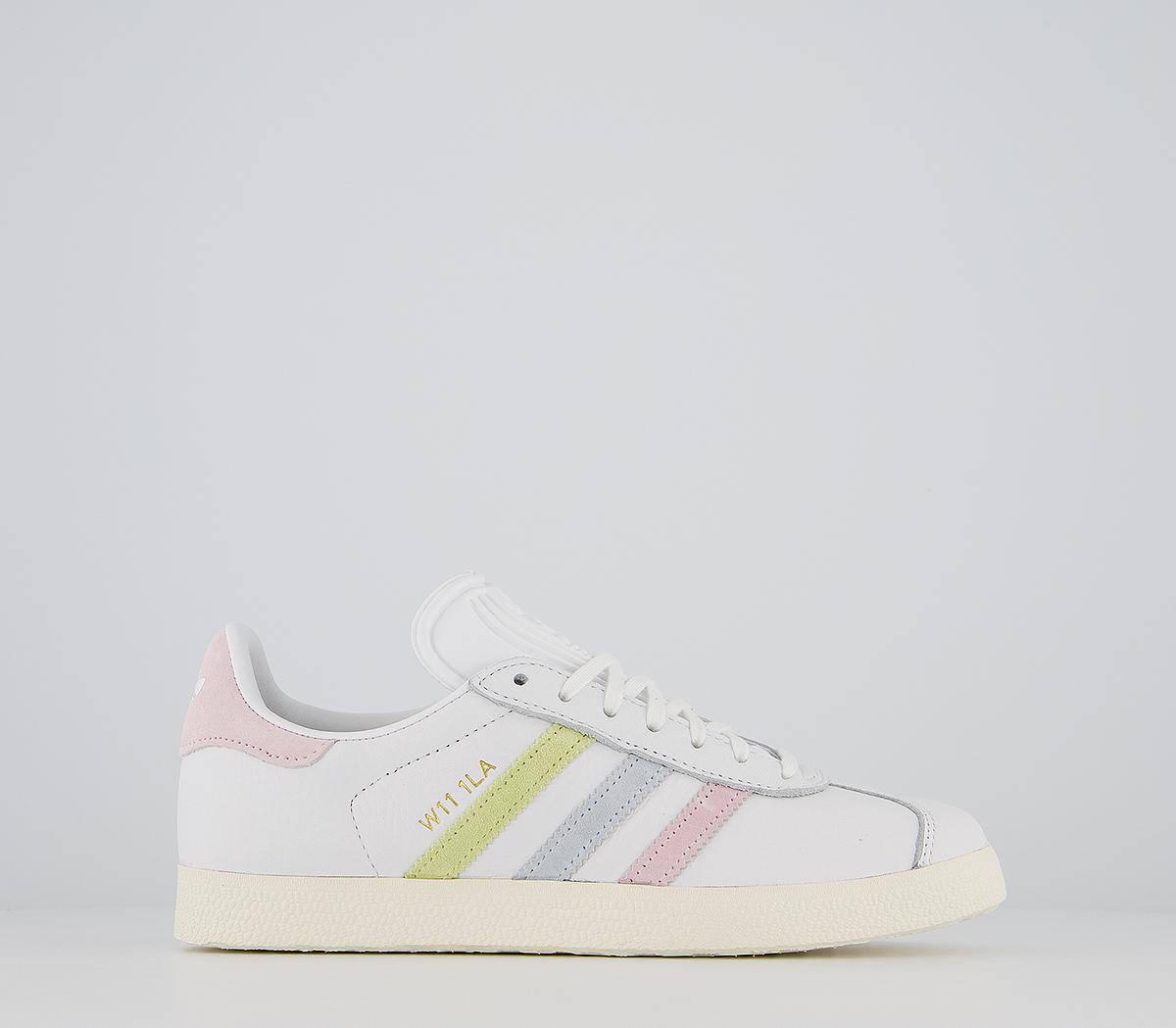 adidasGazelle TrainersWhite Clear Pink Tint W11 1la Exclusive