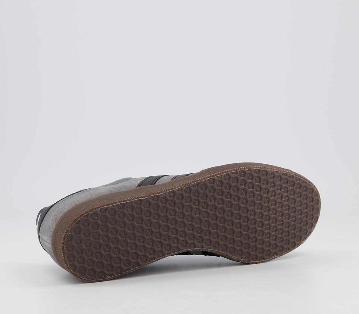 adidas Gazelle Trainers adidas Gazelle Trainers Grey Black Gum
