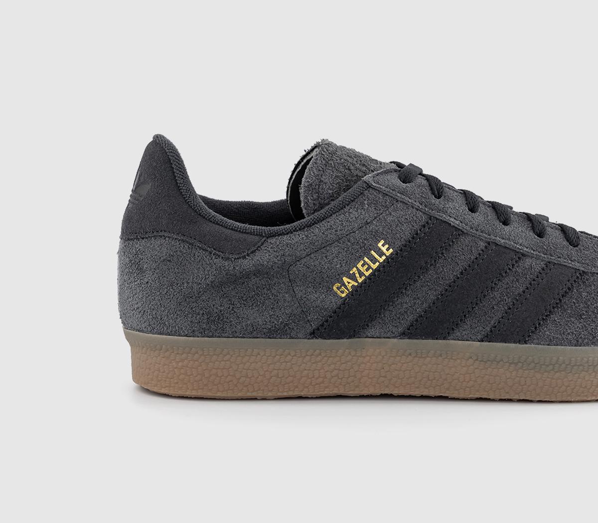 adidas Gazelle Trainers Grey Six Carbon Gum Men's Trainers