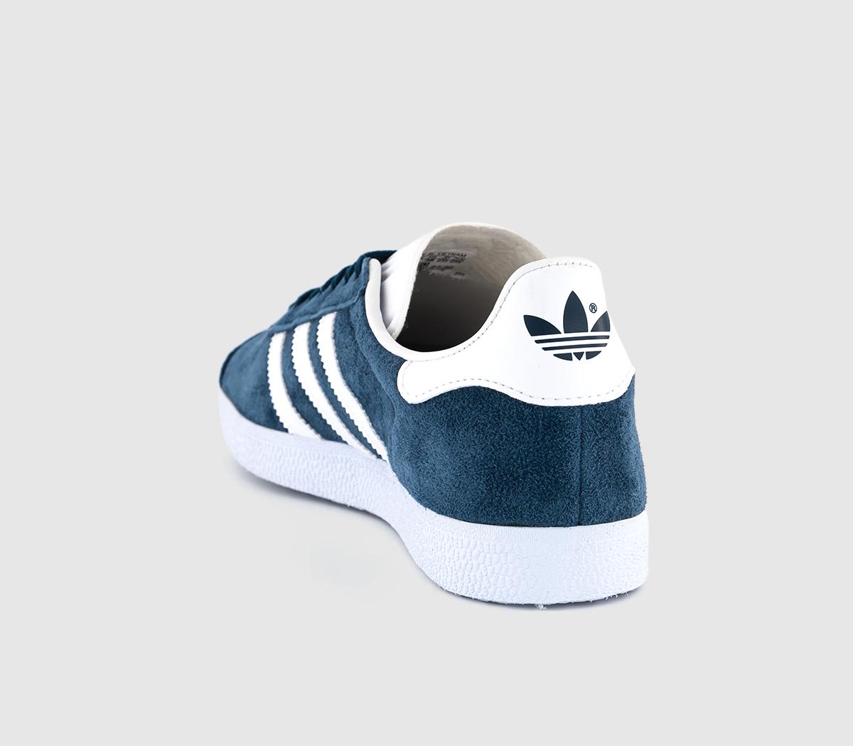 adidas Gazelle Trainers Collegiate Navy White - Women's Trainers