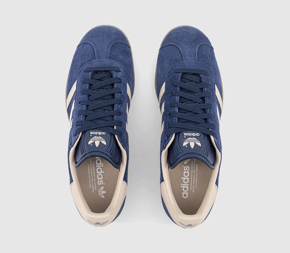 adidasGazelle TrainersNight Indigo Wonder Taupe Gum