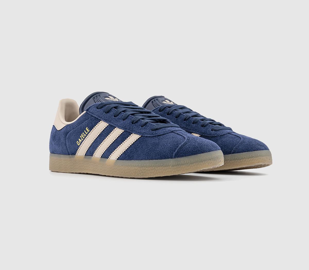 adidasGazelle TrainersNight Indigo Wonder Taupe Gum