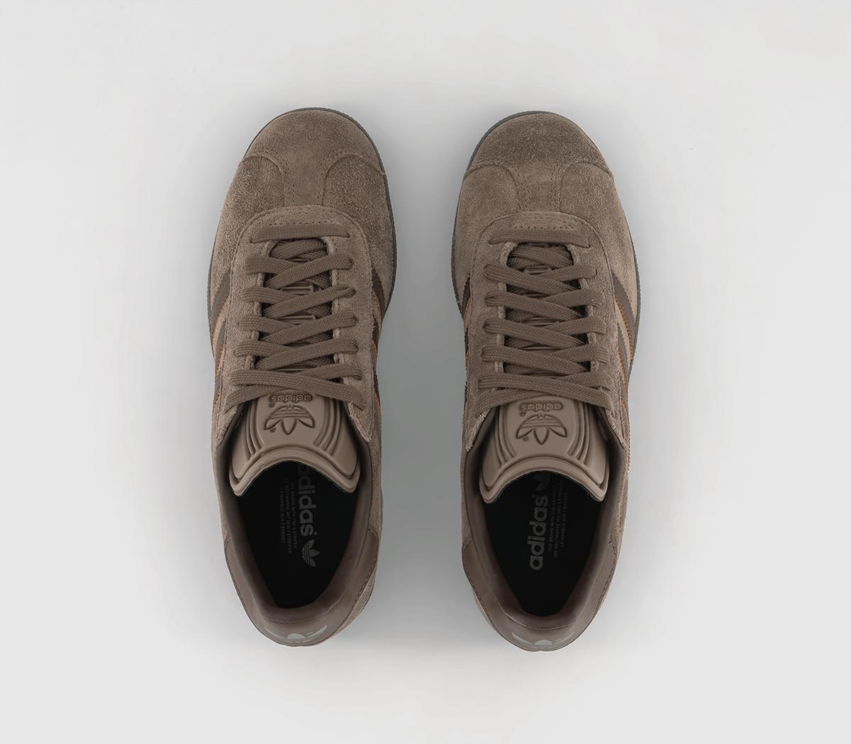 adidas Gazelle Trainers Earth Strata Brown Gum - Women's Trainers