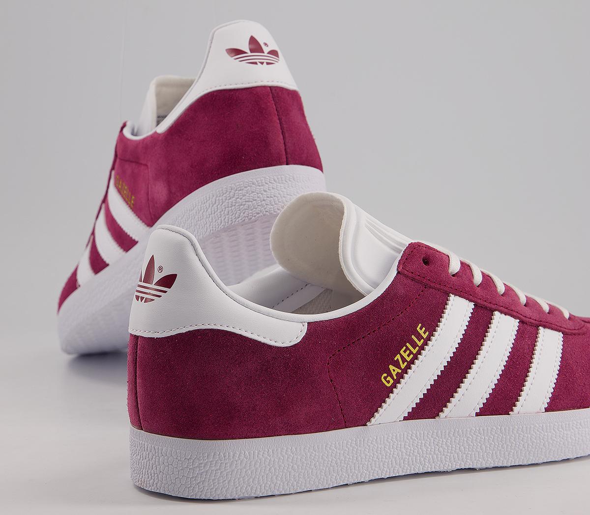 adidas gazelle burgundy