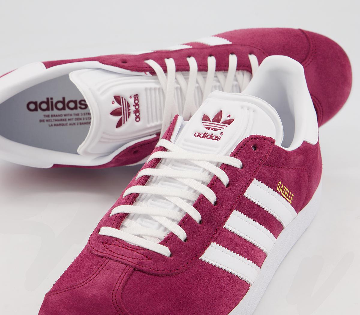 adidas Gazelle Trainers adidas Gazelle Trainers Collegiate Burgundy