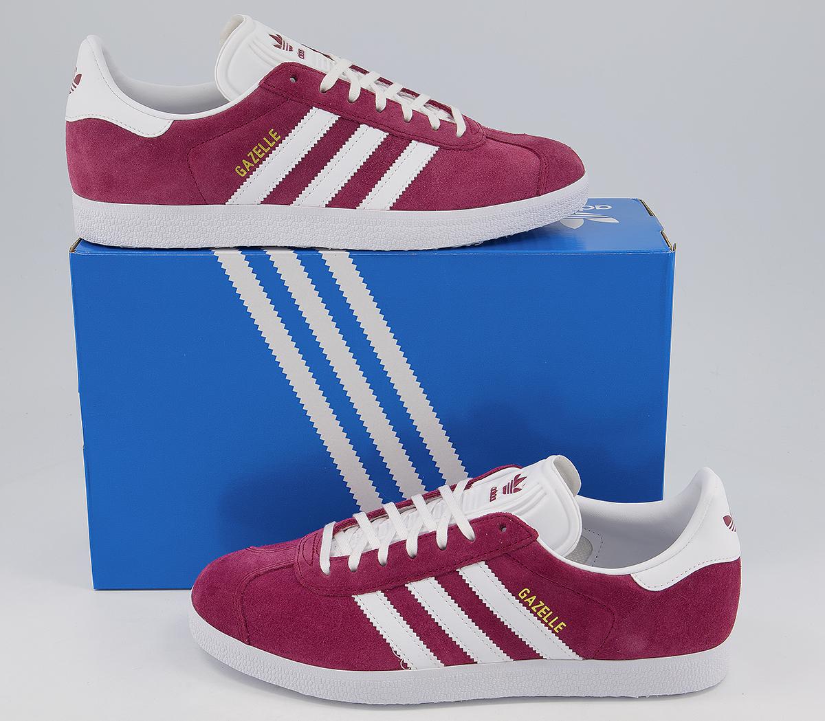 adidas Gazelle Trainers adidas Gazelle Trainers Collegiate Burgundy
