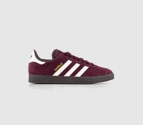 adidas Gazelle OG Trainers Maroon Chalk White Gum - Women's Trainers adidas Gazelle OG Trainers Maroon Chalk White Gum - Women's Trainers