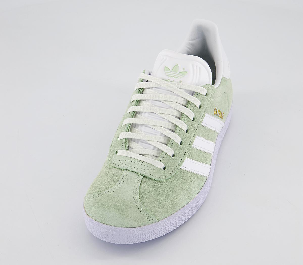 adidas gazelle silver green womens Gazelle