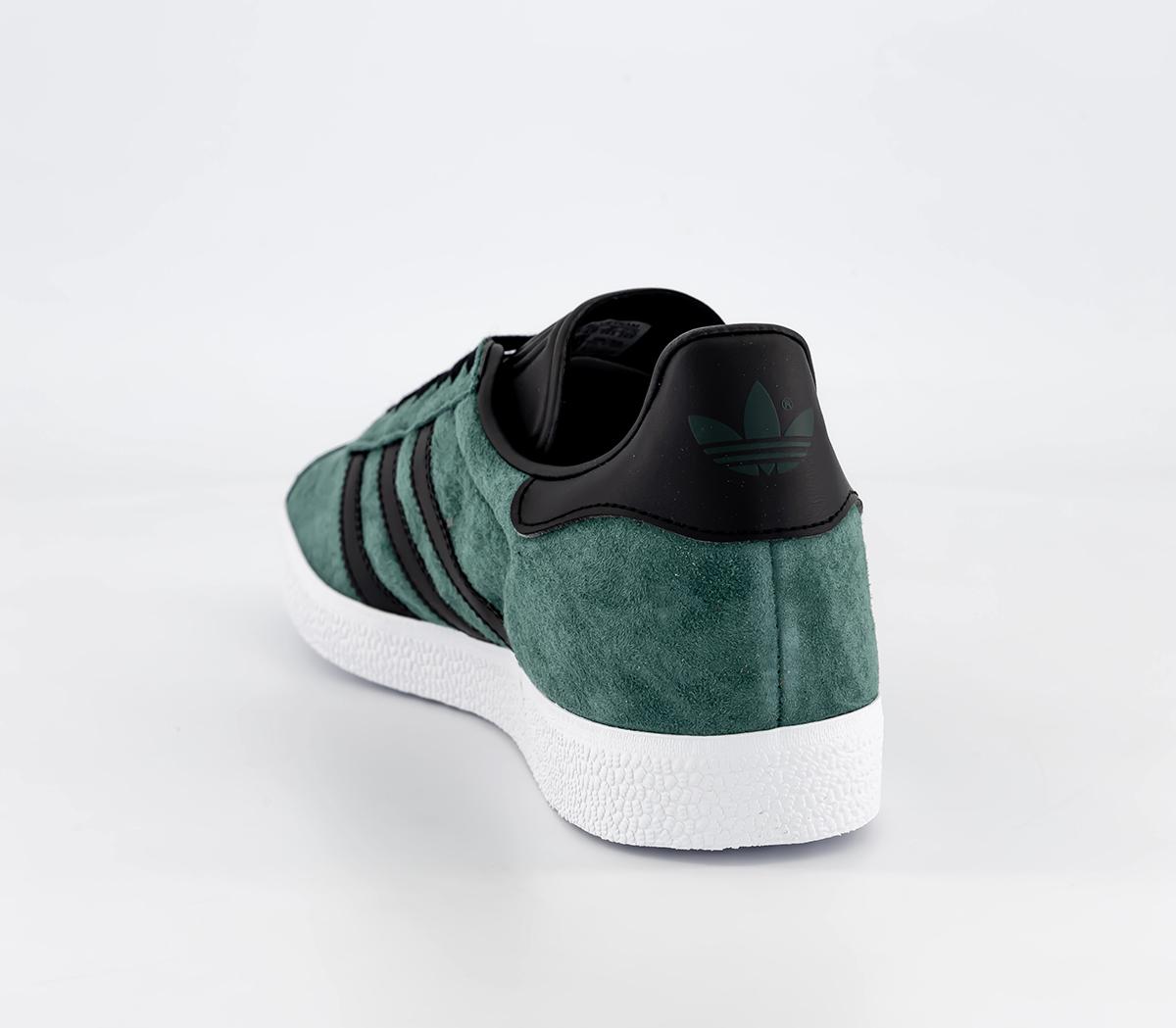 adidas gazelle silver green womens KI3206 Green Black Gazelle ADV Adidas Skateboarding Suede Shoes Footwe –  Southside Skatepark Skateshop main image 1