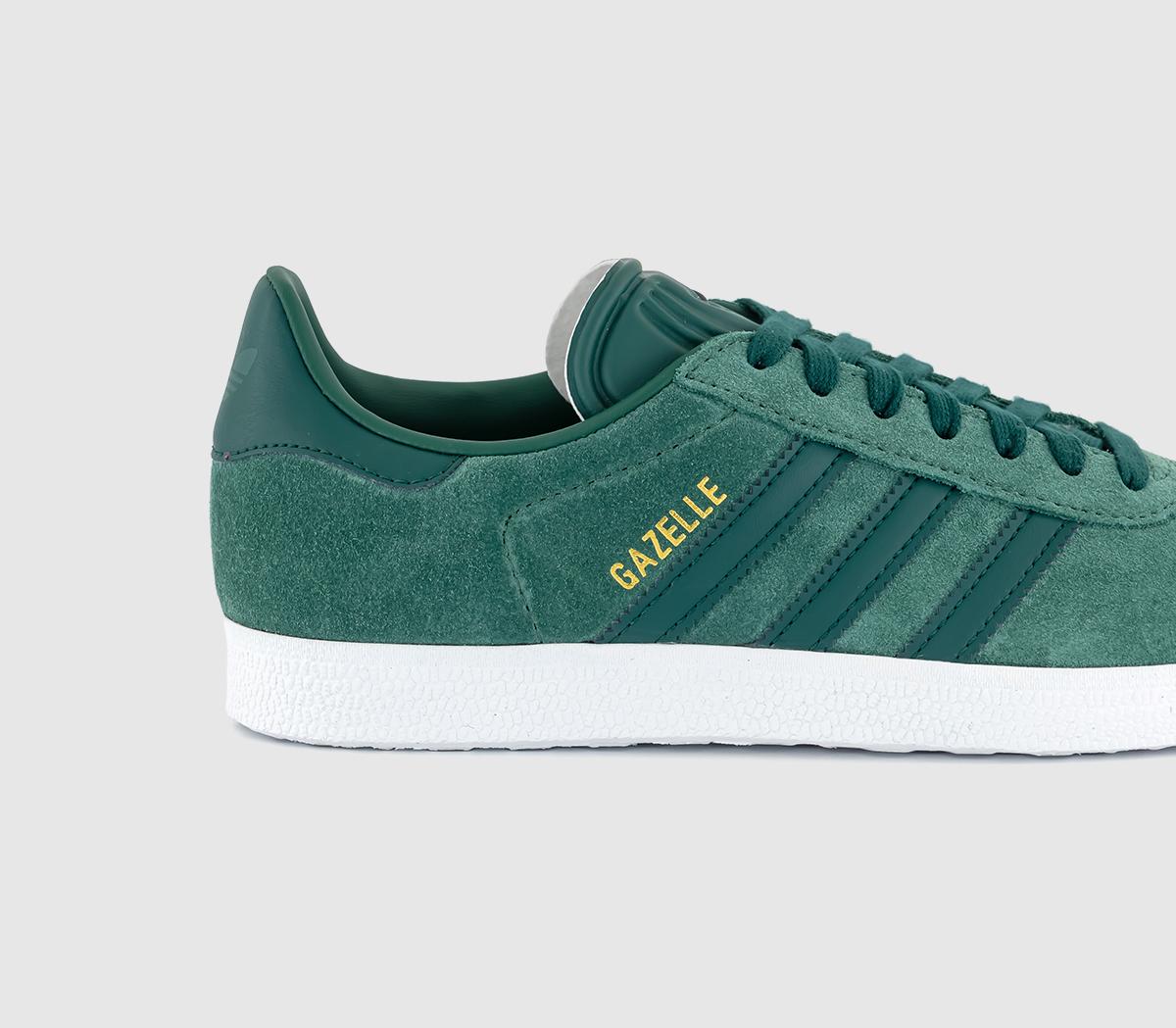 adidasGazelle Trainers Tech Forest Collegiate Green White