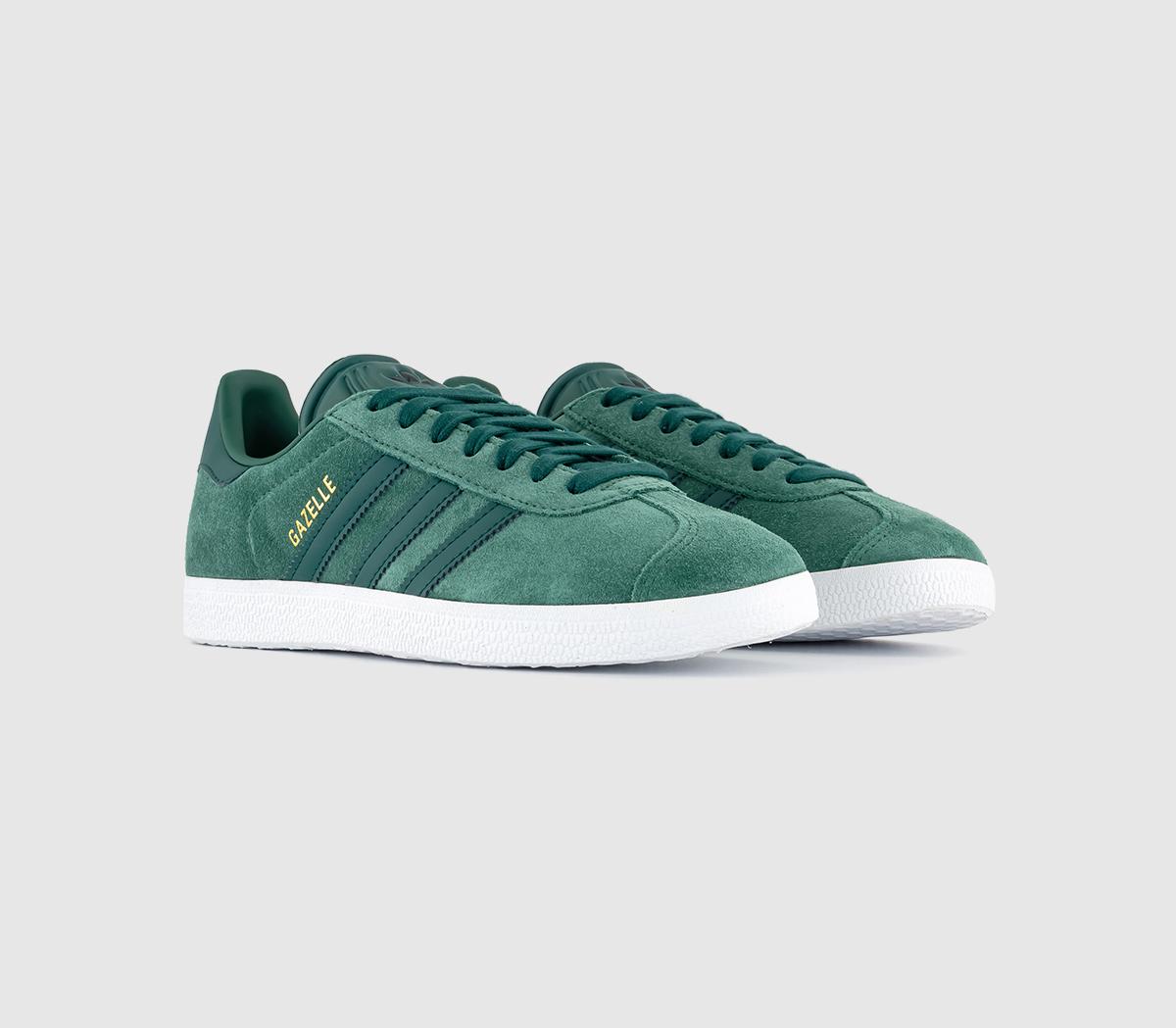 adidasGazelle Trainers Tech Forest Collegiate Green White