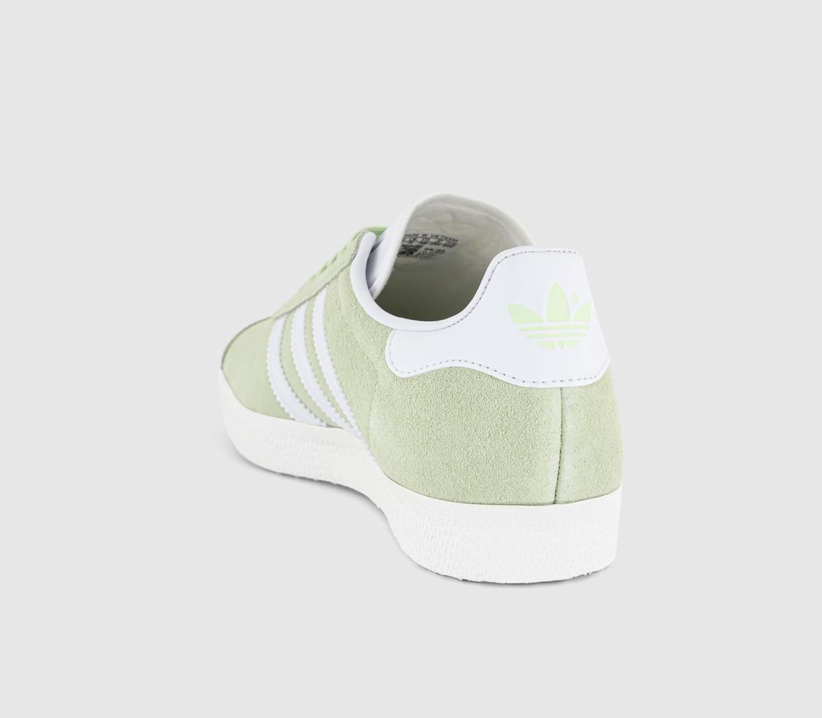 adidasGazelle TrainersSemi Green Spark White Semi Green Spark