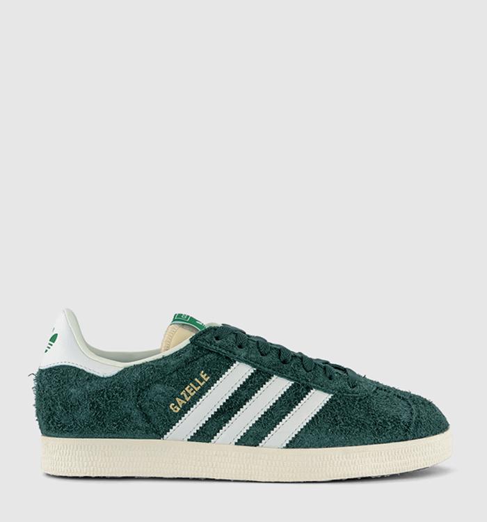 adidas Gazelle Trainers Collegiate Green Preloved Red Gum - Men's Trainers