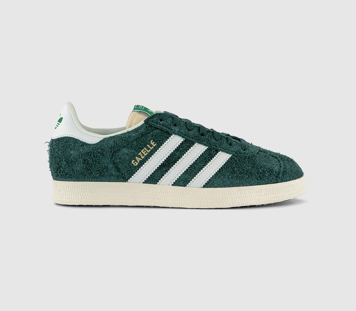 adidas Gazelle Trainers Mineral Green Offwhite Cream White Women s Trainers