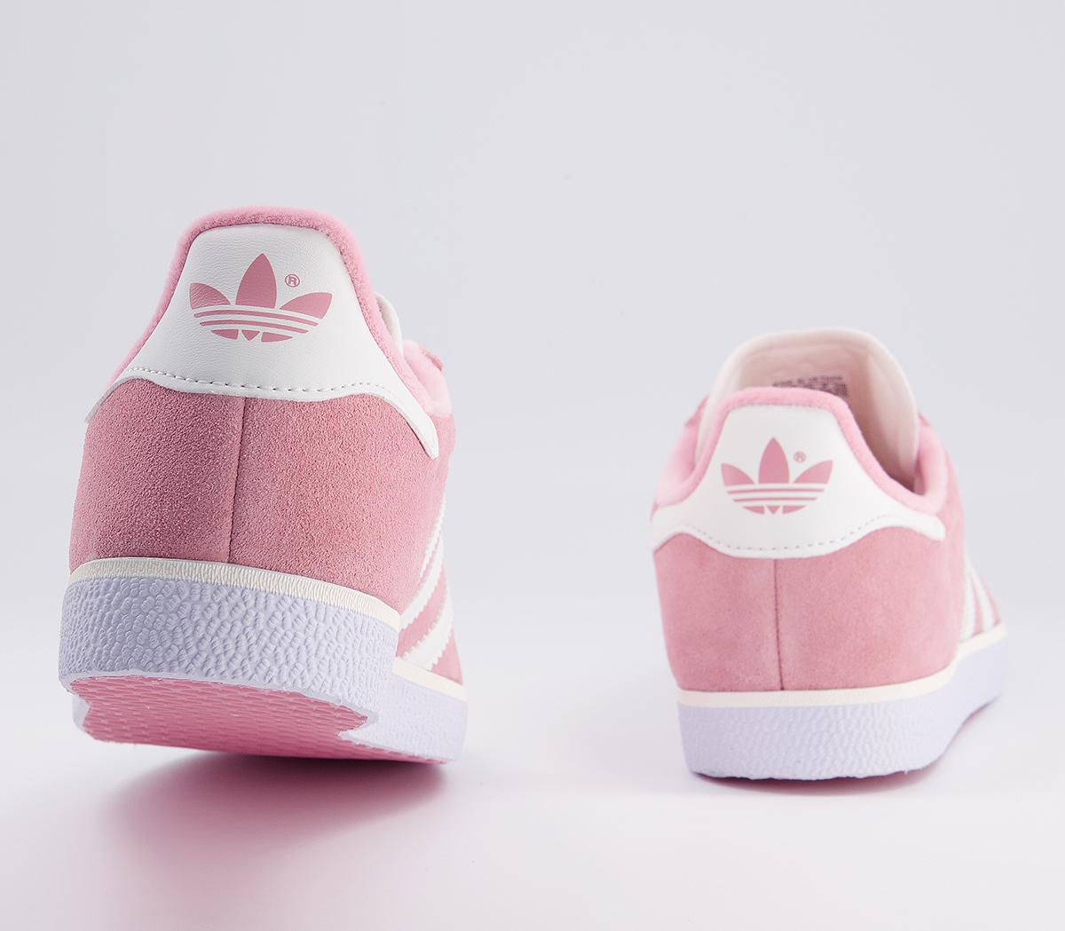 adidas Gazelle Trainers Pink White - Women's Trainers