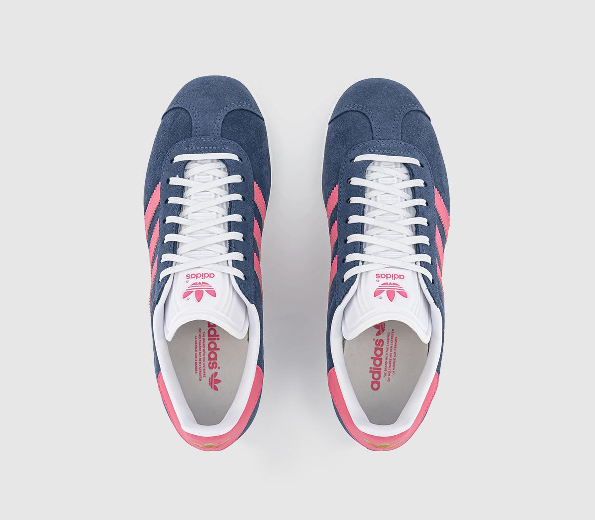 adidasGazelle TrainersPreloved Ink Lucid Pink Gold Met