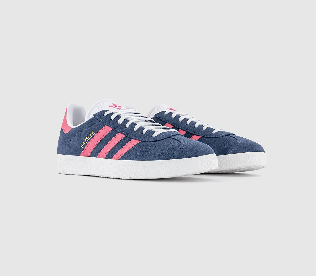 adidasGazelle TrainersPreloved Ink Lucid Pink Gold Met