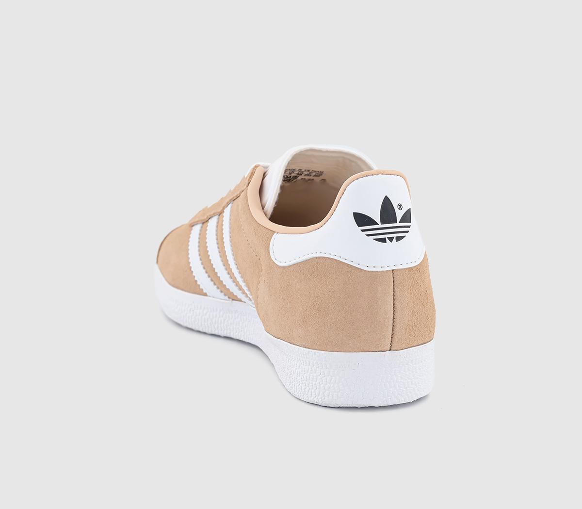 adidasGazelle TrainersHalo Blush White
