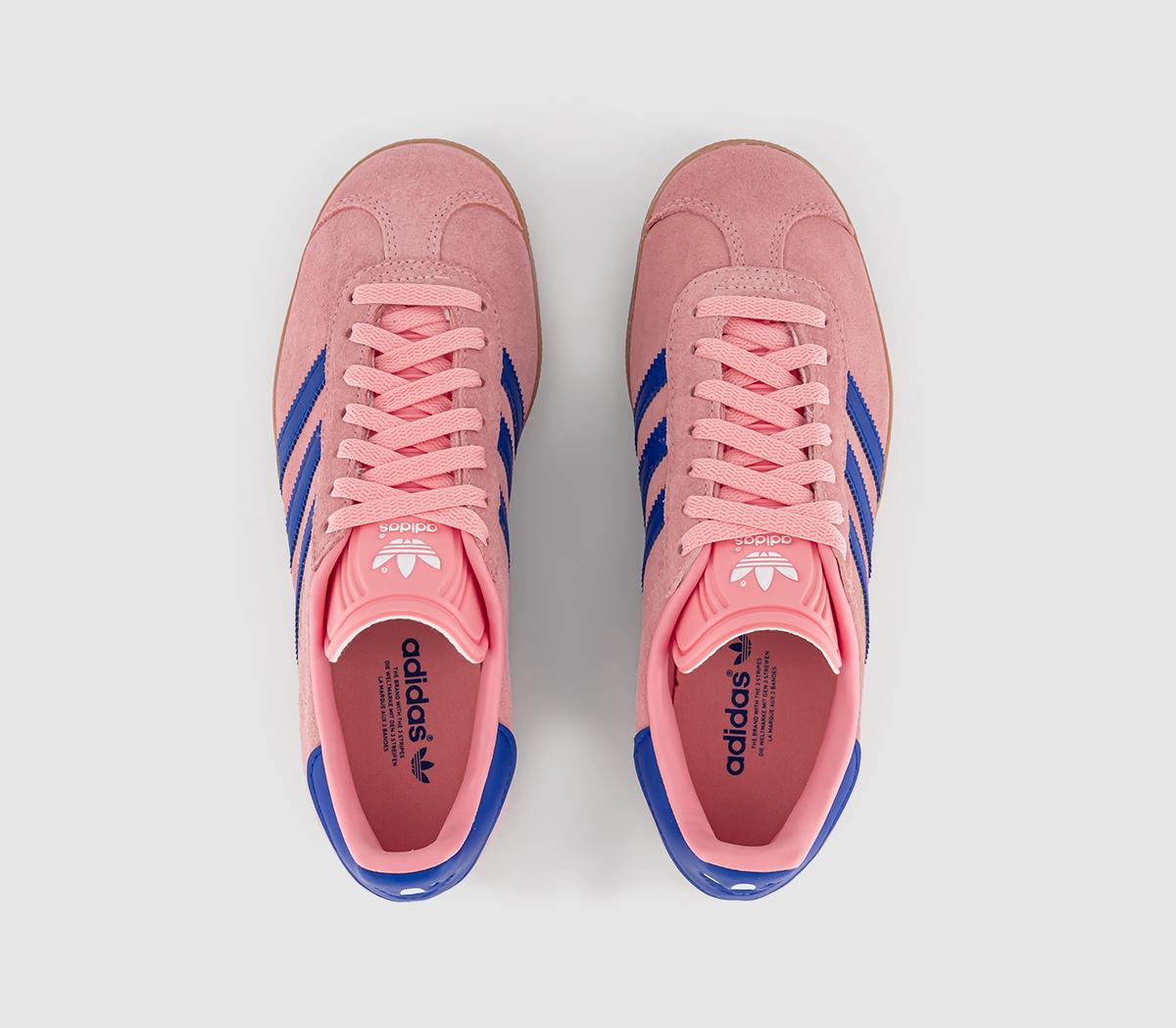 adidasGazelle TrainersSemi Pink Spark Lucid Blue Gum