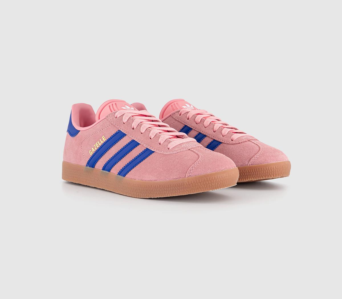 adidasGazelle TrainersSemi Pink Spark Lucid Blue Gum