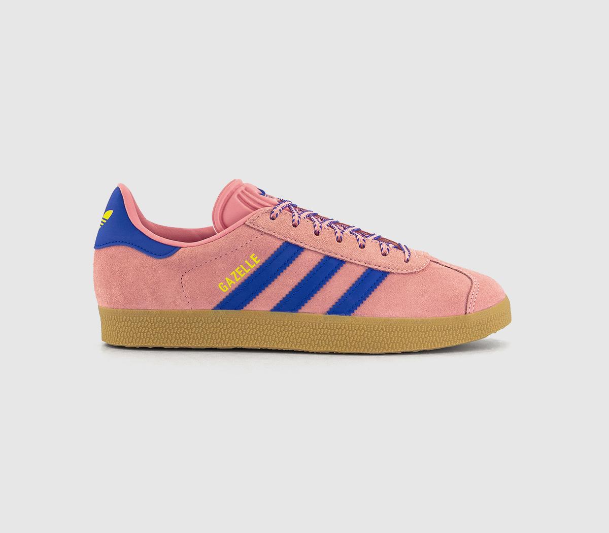 adidasGazelle Trainers adidasGazelle TrainersSemi Pink Spark Lucid Blue Pure Sulfur