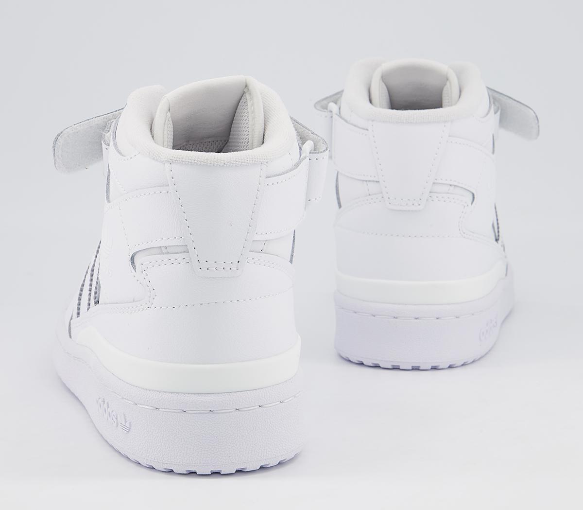 adidas Forum Mid Trainers adidas Forum Mid Trainers White