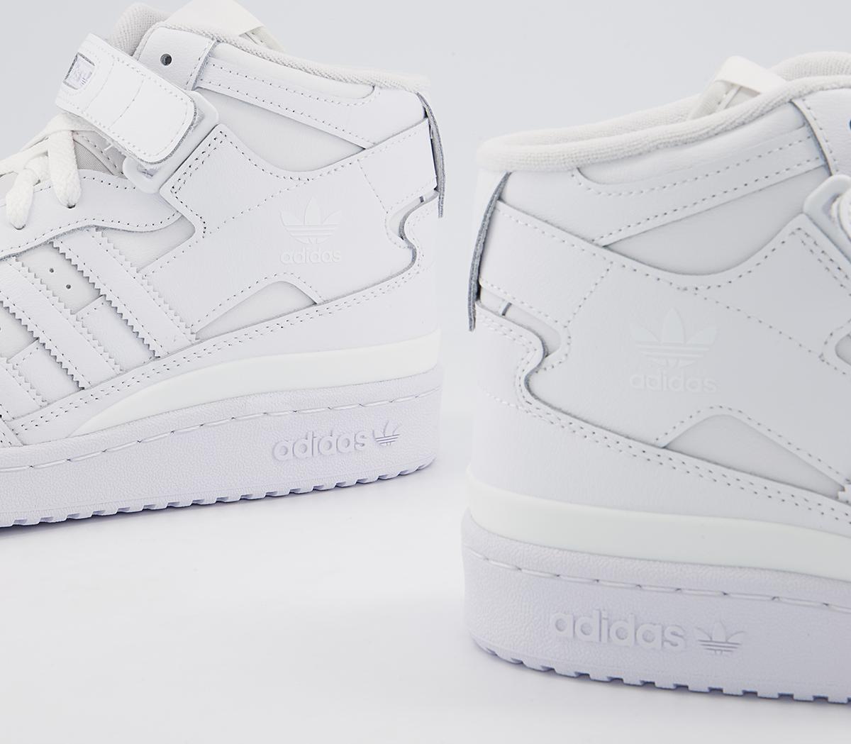 adidas Forum Mid Trainers adidas Forum Mid Trainers White