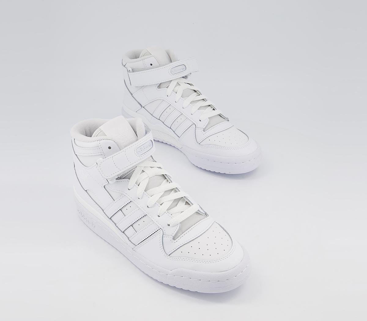 adidas Forum Mid Trainers adidas Forum Mid Trainers White