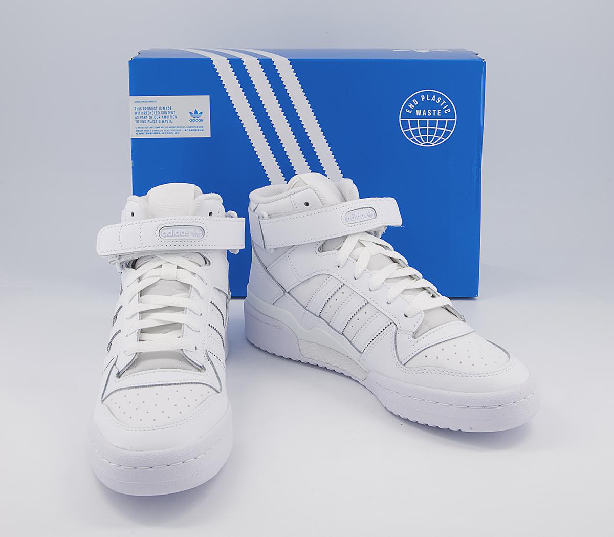 adidas Forum Mid Trainers adidas Forum Mid Trainers White