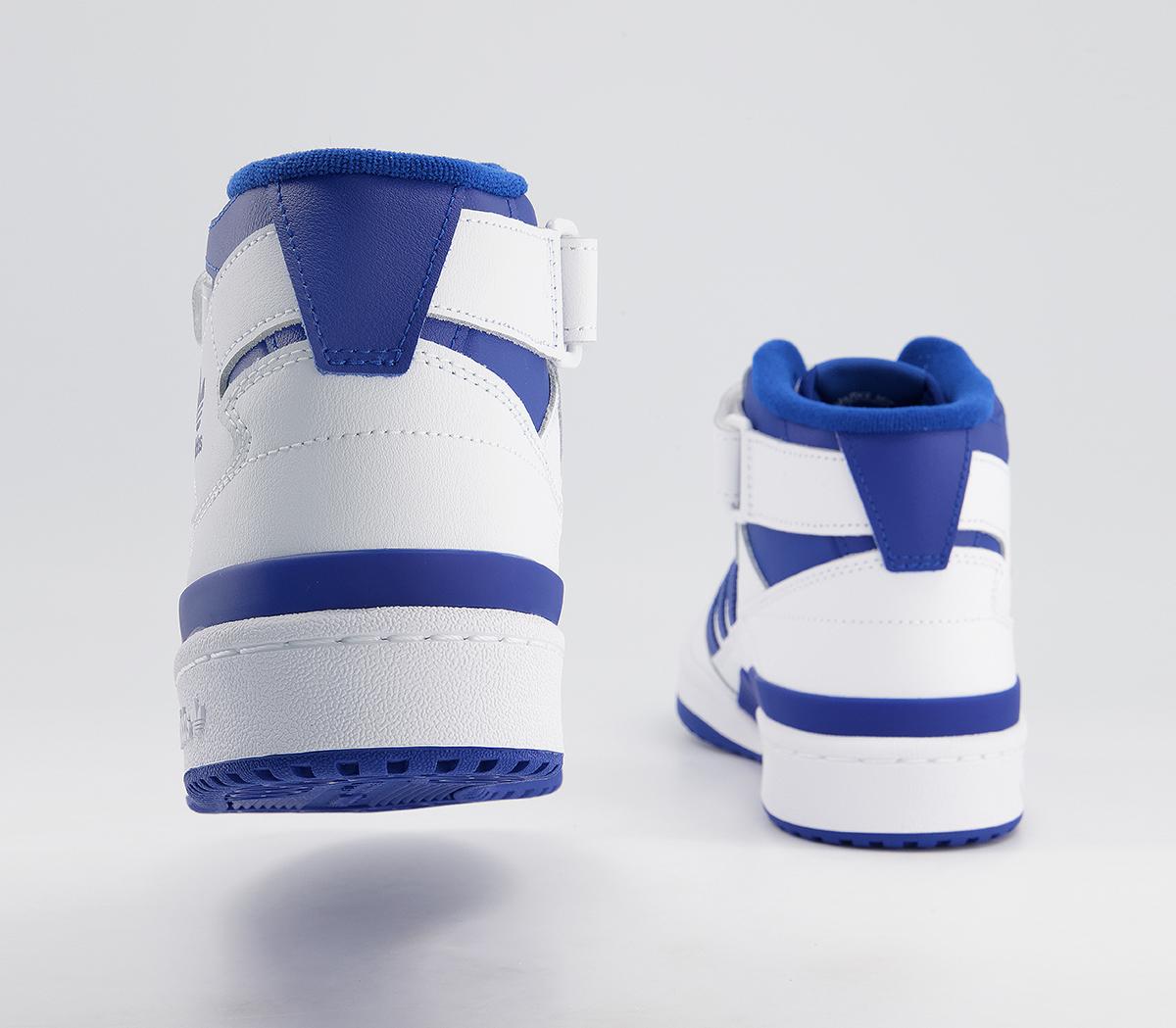 adidas Forum Mid Trainers adidas Forum Mid Trainers White Blue