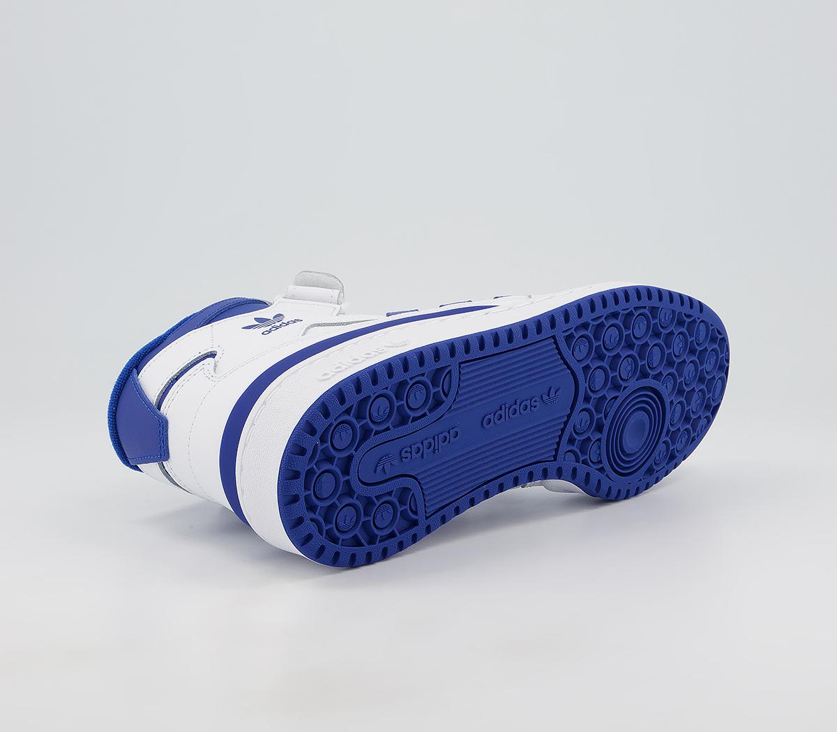 adidas Forum Mid Trainers adidas Forum Mid Trainers White Blue